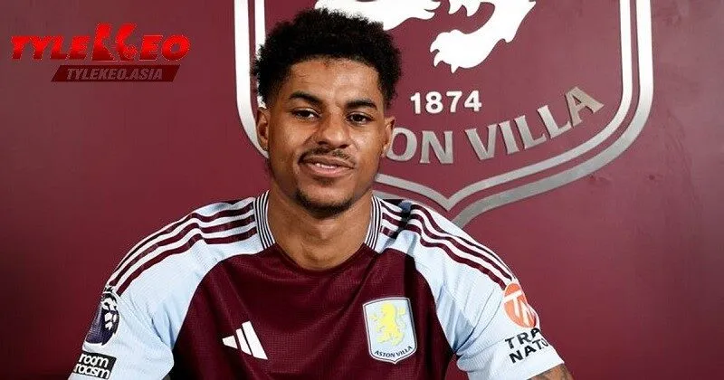 Marcus Rashford chính thức gia nhập Aston Villa
