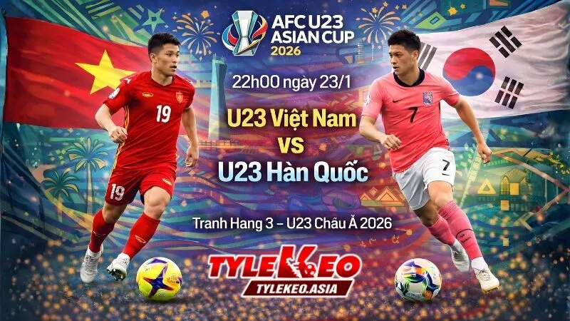 Nhận Định Soi Kèo U23 Việt Nam Vs U23 Hàn Quốc 22h00 Ngày 23/1