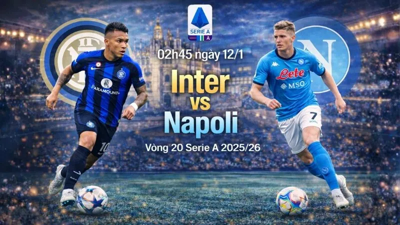 Nhận Định Soi Kèo Inter Vs Napoli 02h45 Ngày 12/1